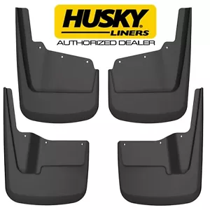 HUSKY Mud Guards Front & Rear Flaps for 2020-2025 GMC Sierra 2500HD 3500HD SRW - Picture 1 of 6