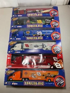 Winners Circle 1:64 Lot of 6 Boxed Trailer Rigs NASCAR - Picture 1 of 7
