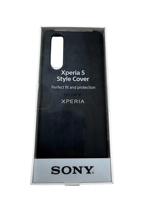 Funda estilo genuino SCBJ10 para SONY Xperia 5 Foto 1 de 4