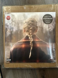 TAYLOR SWIFT EVERMORE RED VINYL 2- LP LIMITED EDITION NEW SEALED - Imagen 1 de 8