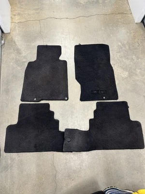 07-13 英菲尼迪 G37 轿车轿跑车脚垫套装前后司机乘客 Oem — 第 1/4 张图片