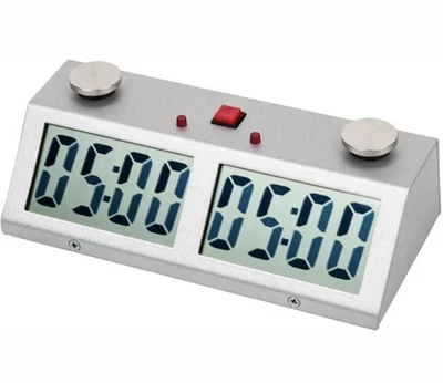 ZMart Pro Digital Chess Clock - Silver Made In USA New Sealed - Image 1 of 4