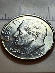 DD error 2020-P Roosevelt Dime (NICE) - Picture 1 of 13