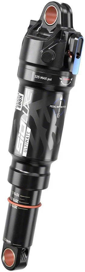 Palanca Rockshox SIDLuxe Ultimate Shock 3Pos 190x45mm SoloAir, calcomanía azul A2 Foto 1 de 1