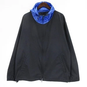 vp07 JPN M size Sophnet. Side Zip Color Block Up Hoodie Jacket Dark Navy M 25040 - Picture 1 of 5