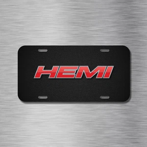 NUEVO Hemi Aluminio Placa Coche SUV Camión 4x4 - Imagen 1 de 2