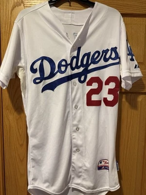 Футболка подлинная Adrian Gonzalez Los Angeles Dodgers размер 40 Med Majestic б/у в отличном состоянии - Изображение 1 из 4