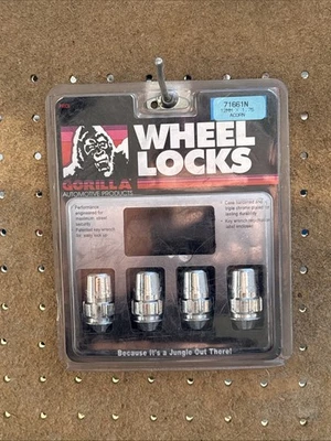 Gorilla 71661N Wheel Locks  12mm X 1.75 Acorn Lug Nuts — 第 1/2 张图片