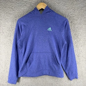 Adidas Hoodie Damen L Lila Pullover Climawarm Sweatshirt Activewear - Bild 1 von 8