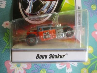 Hot Wheels Custom Classics Bone Shaker Orange Gray Altered Egos Gas Fink - Image 1 of 4