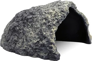 Decor Turtle Hideouts Cave Bark Bends Aquarium Fish Tank Ornament - Picture 1 of 5