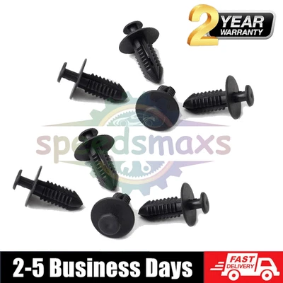 Retenedor de clips tipo empuje remache revestimiento guardabarros 100 piezas para Mercedes Benz #1249900492 Foto 1 de 4