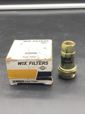 WIX 33098 ~ Filtro de combustible para Ford 83-87 E150 E250 E350 F250 y F350 ~ ¡ENVÍO GRATUITO! Foto 1 de 4