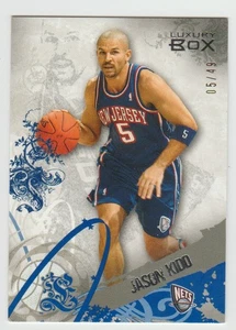 JASON KIDD 2006-07 Topps Luxury Box BLUE Parallel #25 SP #05/49 Jersey Match 1/1 - Picture 1 of 2