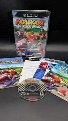 Mario Kart: Double Dash!! (Nintendo GameCube, 2003) CIB Full Inserts Tested - Image 1 of 4