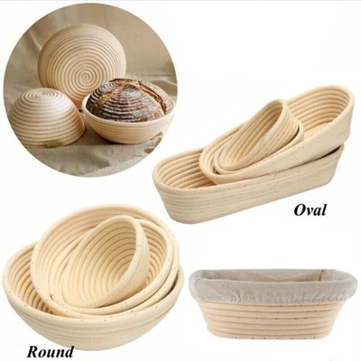 Sourdough Bannetons Bread Proving Proofing Fermentation Basket Bread Baking Mold - Image 1 of 4