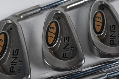 Ping i3 Irons / 4-PW / Black Dot / Stiff Flex Steel Shafts - Image 1 of 4