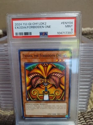 2024 Yugioh Ldk2 Exodia/Forbidden One Eny04 Psa 9 - Image 1 of 2