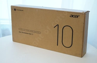 New Acer 510 10.1" Chromebook Tab Qualcomm Kryo 468 1920x1200 4GB 64GB ChromeOS - Image 1 of 4