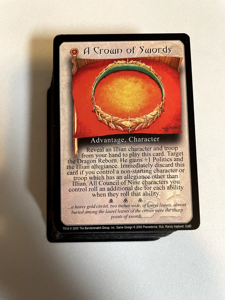 Wheel of Time CCG - Children of the Dragon Complete Common/Uncommon Set - Image 1 of 1