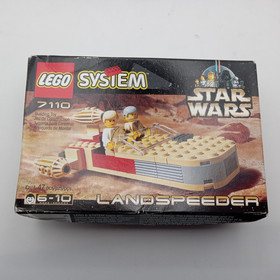 LEGO SYSTEM 7110 Star Wars Landspeeder 1999 Retired New Sealed 47 Pcs