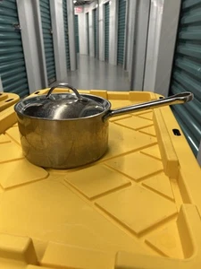 Revere Proline 3 Qt Lidded Saucepan / Pot, Stainless Copper Core, #6713 Thailand - Picture 1 of 9