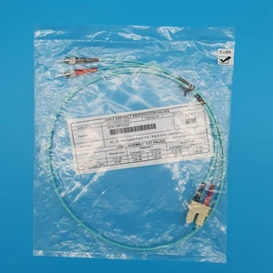SC ST OM3 Duplex Patch Cord 1m – Aqua, 3 mm LSZH - Afbeelding 1 van 1