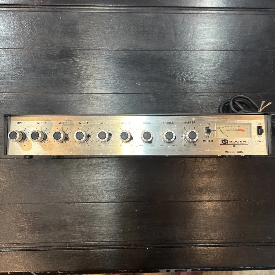 Bogen Model CRM 6 Channel Mixer - Image 1 of 4