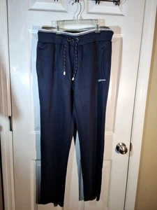 Ben Sherman Joggers Men's  L Casual Sweatpants Zip Back Pocket Navy Blue 35X31 - Picture 1 of 8