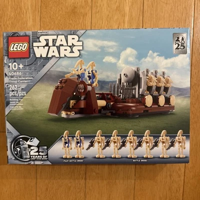 LEGO 40686 Star Wars Trade Federation Troop Carrier Set New - Image 1 of 2