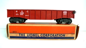 TRAINS LIONEL ÉCHELLE "O" WAGON TOMBEREAU Lg 24 cm BON ÉTAT USA - Picture 1 of 6