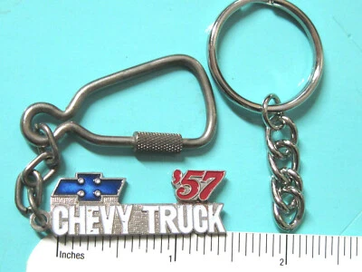 '57 1957 CHEVY TRUCK - keychain , key chain (vlks) GIFT BOXED - Image 1 of 3