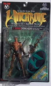 WITCHBLADE. NEOGENESIS EXCLUSIVE GOLDEN IRONS FIGURE. NOC. MOORE COLLECTIBLES - Picture 1 of 2