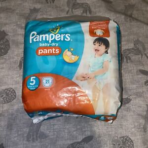 Pampers Baby Dry Pants Size 5 Rare Vintage 2016