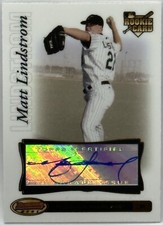 2007 Bowman's Best - #92 Matt Lindstrom (AU)