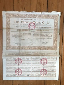 RARE =  THE FRENCH RADIA (UK) (Z3) - Picture 1 of 1