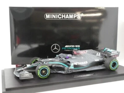 Minichamps Mercedes W11 #44 Hamilton World Champion 2020 Turkish 1/12 127201444 - Immagine 1 di 4