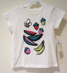 NWT Tea Collection Fruity Fun Top Girl's Size 6 - Picture 1 of 1