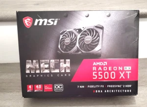 MSI Radeon RX 5500 XT 4GB GDDR6 Graphics Card (RADEON RX 5500 XT MECH 4G OC) - Afbeelding 1 van 2