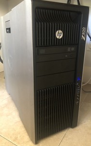 HP Workstation Z820 12TB Fusion-IO SSD ,2X Intel Xeon 2.9GHz, 240GB RAM,RTX 2080