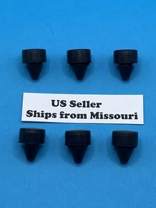 6 parachoques de goma cuarto de cabeza de puerta Chevy Cadillac Buick Pontiac RE 4081765 - Imagen 1 de 9