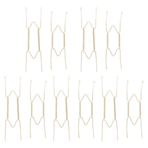 Soporte vertical para platos 10 piezas Soporte vertical Plato decorativo - Imagen 1 de 12