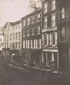 Chestnut Street near 2nd St, Philadelphia, PA 1850's, New Photo Reproduction - Picture 1 of 1