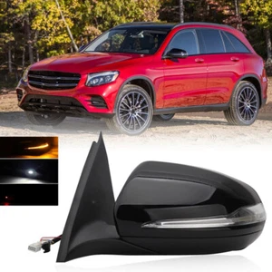 Black Left Side Driver Mirror Wiht Blind Spot FOR MERCEDES BENZ GLC250 GLC300 - Bild 1 von 7