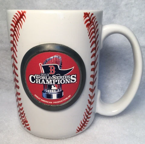 Boston Red Sox Coffee Mug World Series 2013 Champions Cover