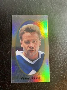 2011-12 Parhurst Champions mini gold rainbow Wendel Clark Maple Leafs Rare 3/11 - Picture 1 of 2