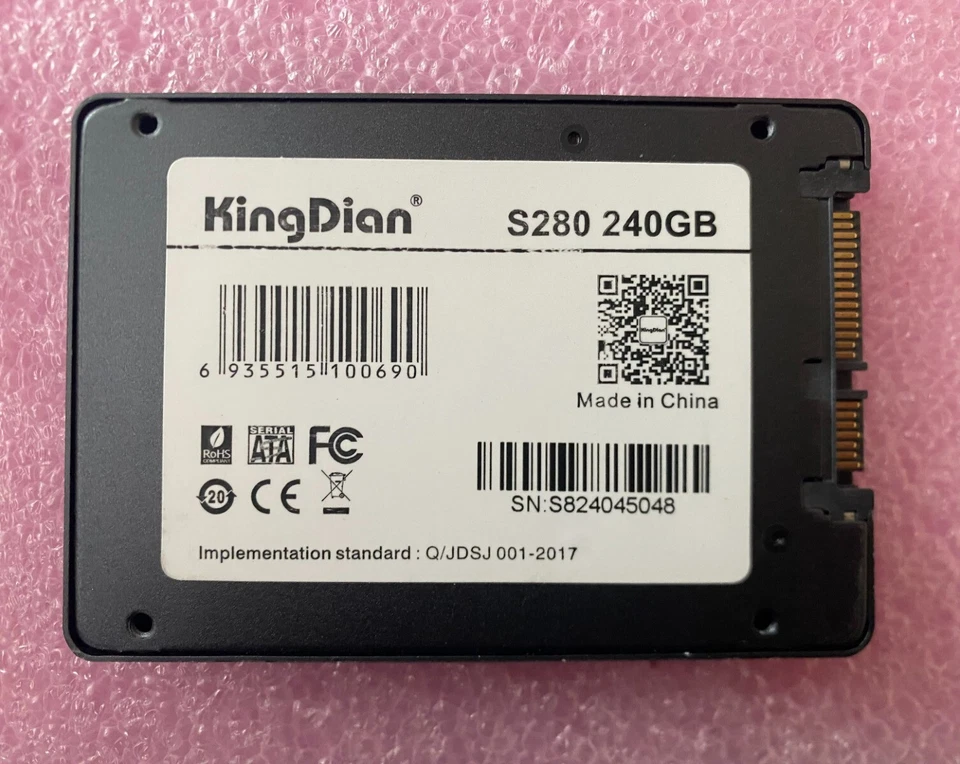 KingDian S280 240GB SATA III 2.5" Laptop Solid State Drive - Image 1 of 2