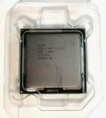3.3 GHz INTEL CORE i3 2120 DUAL-CORE 3MB L3 / 5 GTs SR05Y CPU - Image 1 of 4