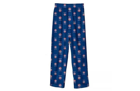 NEW BOYS KIDS MLB TEXAS RANGERS PAJAMA PANTS PJS LOUNGE SIZE XXS 4/5 Cover