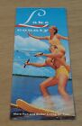 1950's California 'LAKE Country' TRAVEL Brochure/HYSTERICAL Map~"CLEAR LAKE"~JR